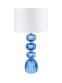 Murano Blue Spheres Lamp Weston Table