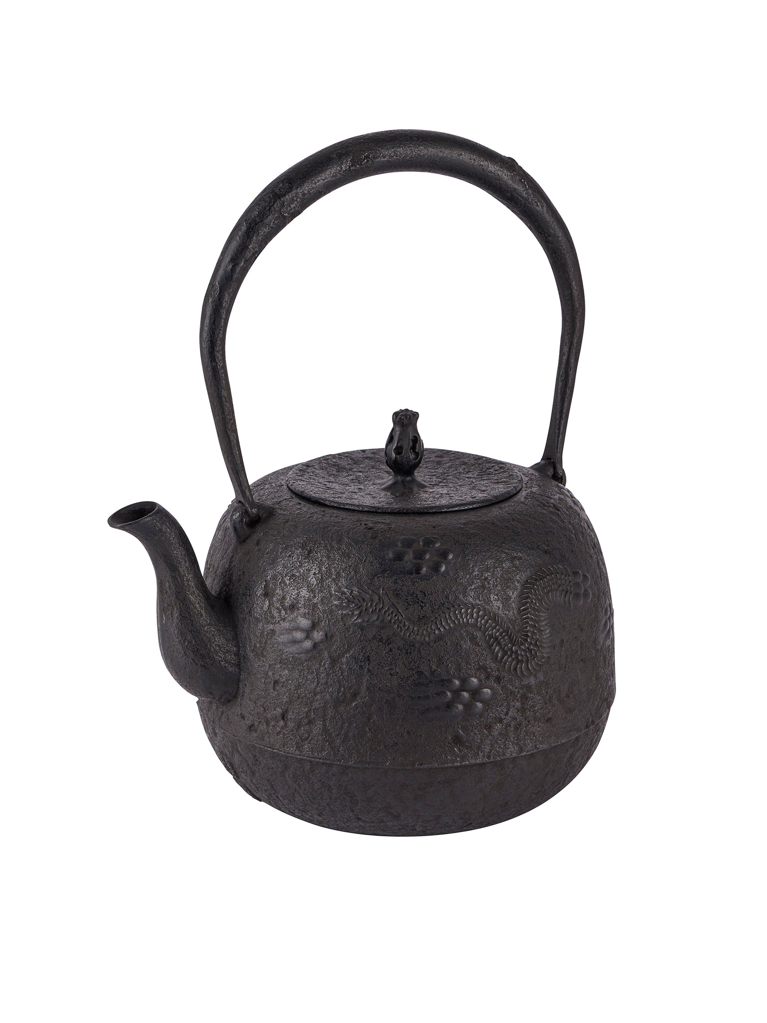Nanbu Dragon Japanese Iron Kettle Weston Table