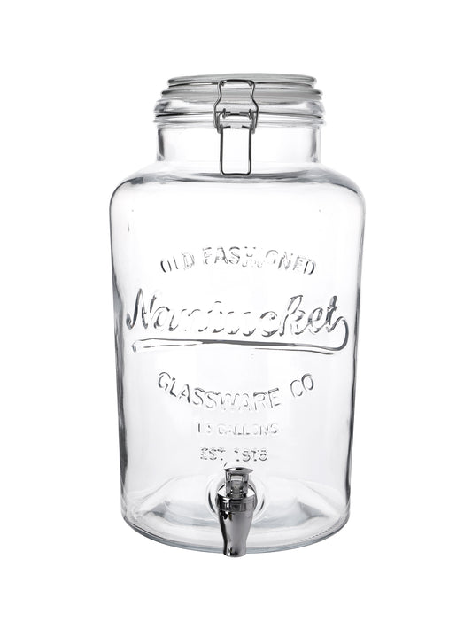 Nantucket Glassware Co. Drinks Dispenser Weston Table