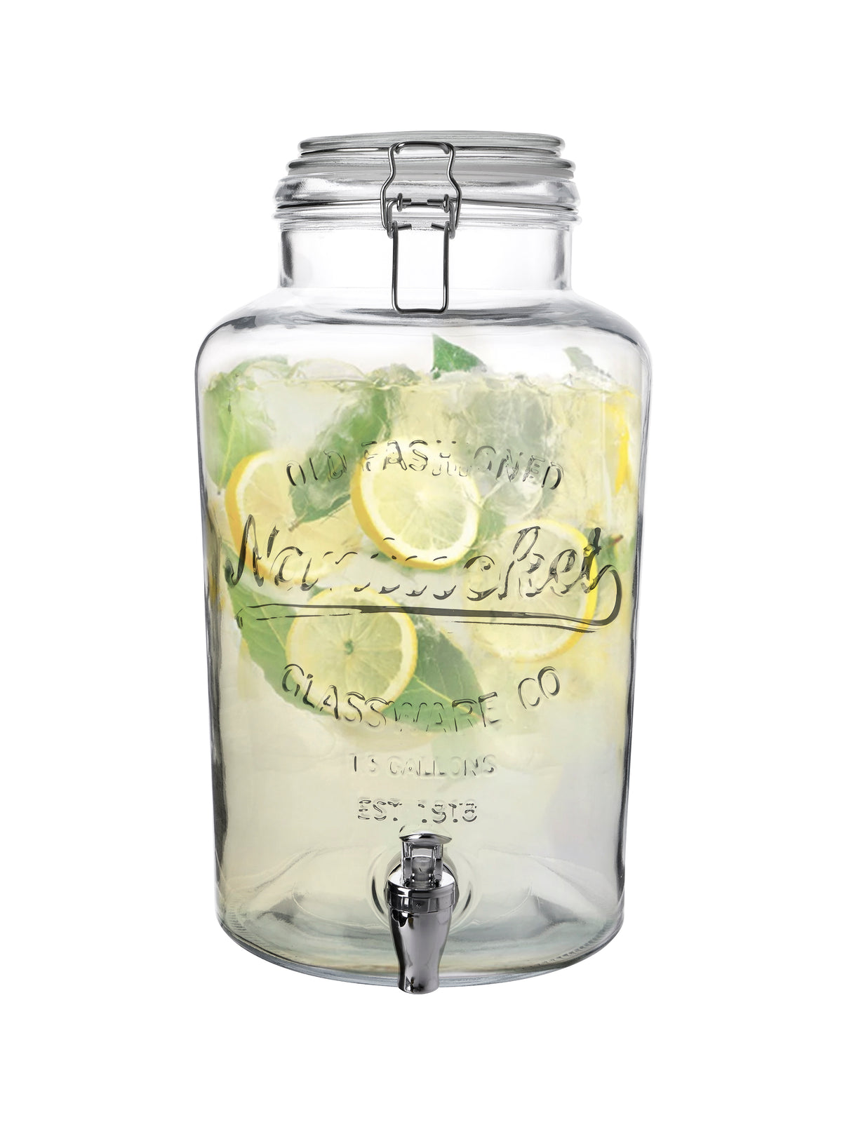Nantucket Glassware Co. Drinks Dispenser Weston Table