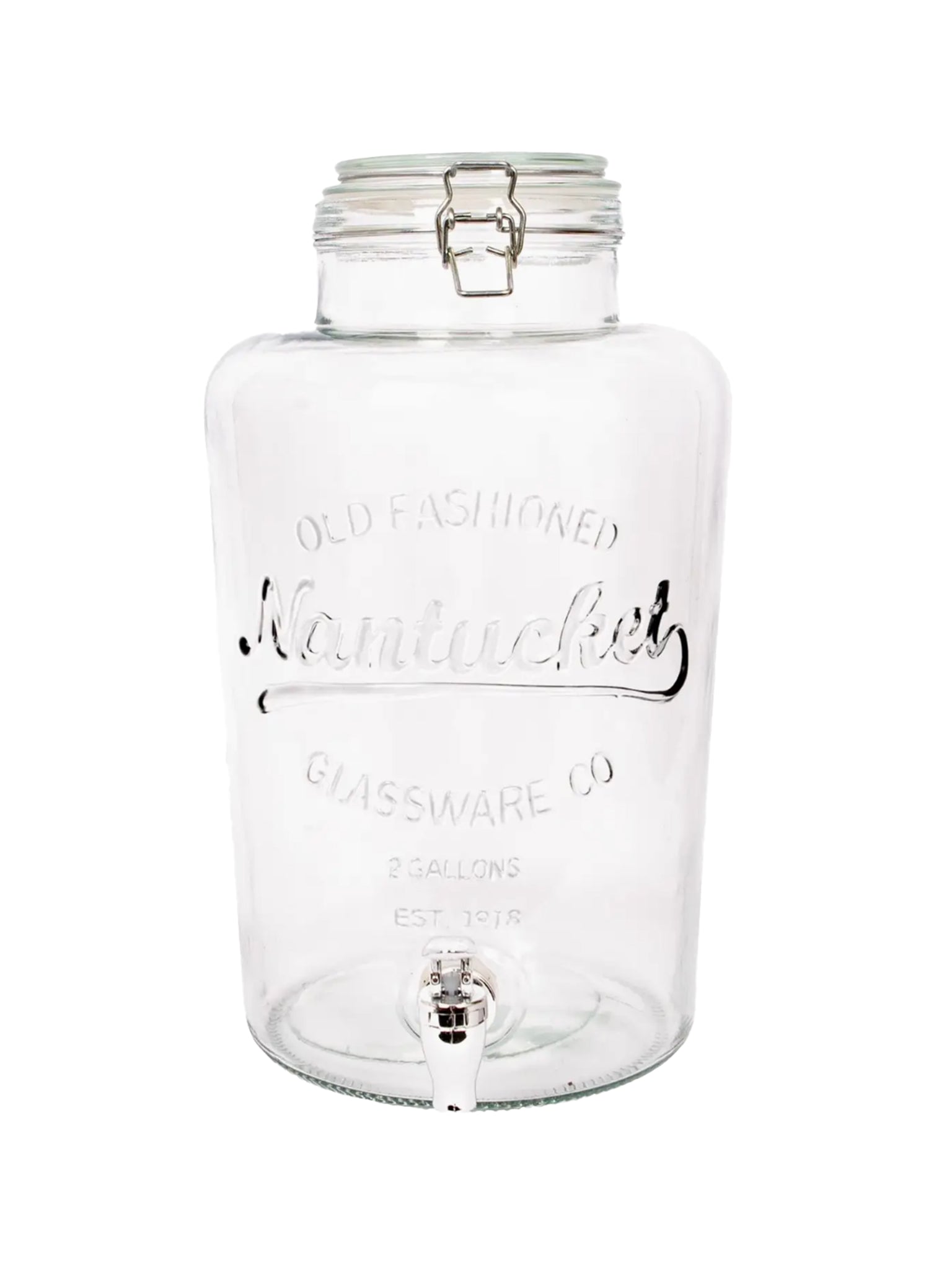 Nantucket Glassware Co. Drinks Dispenser Weston Table