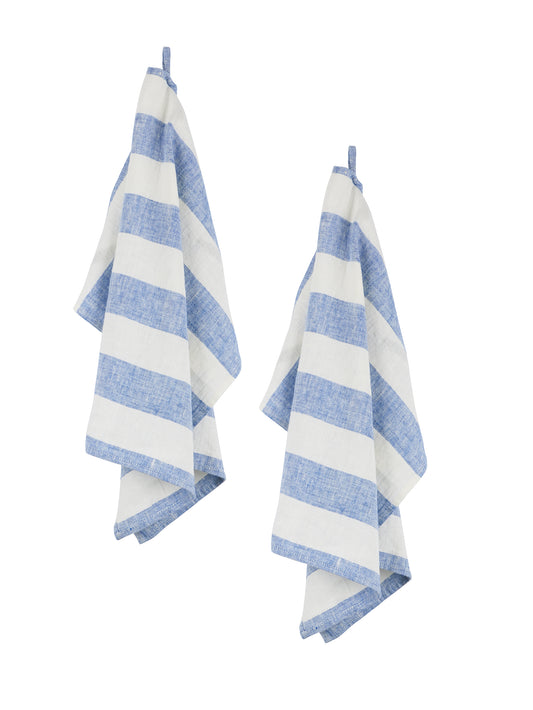 Nantucket Linen Kitchen Towels Set of Two Weston Table