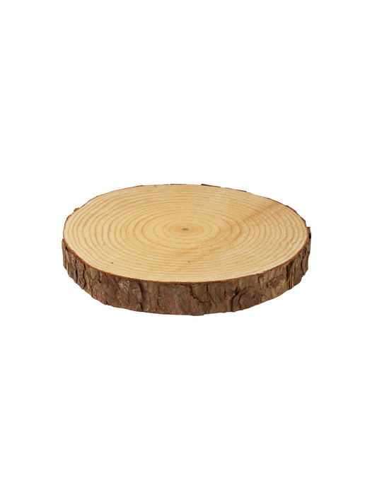 Natural Wood Slice Cake Stand Weston Table
