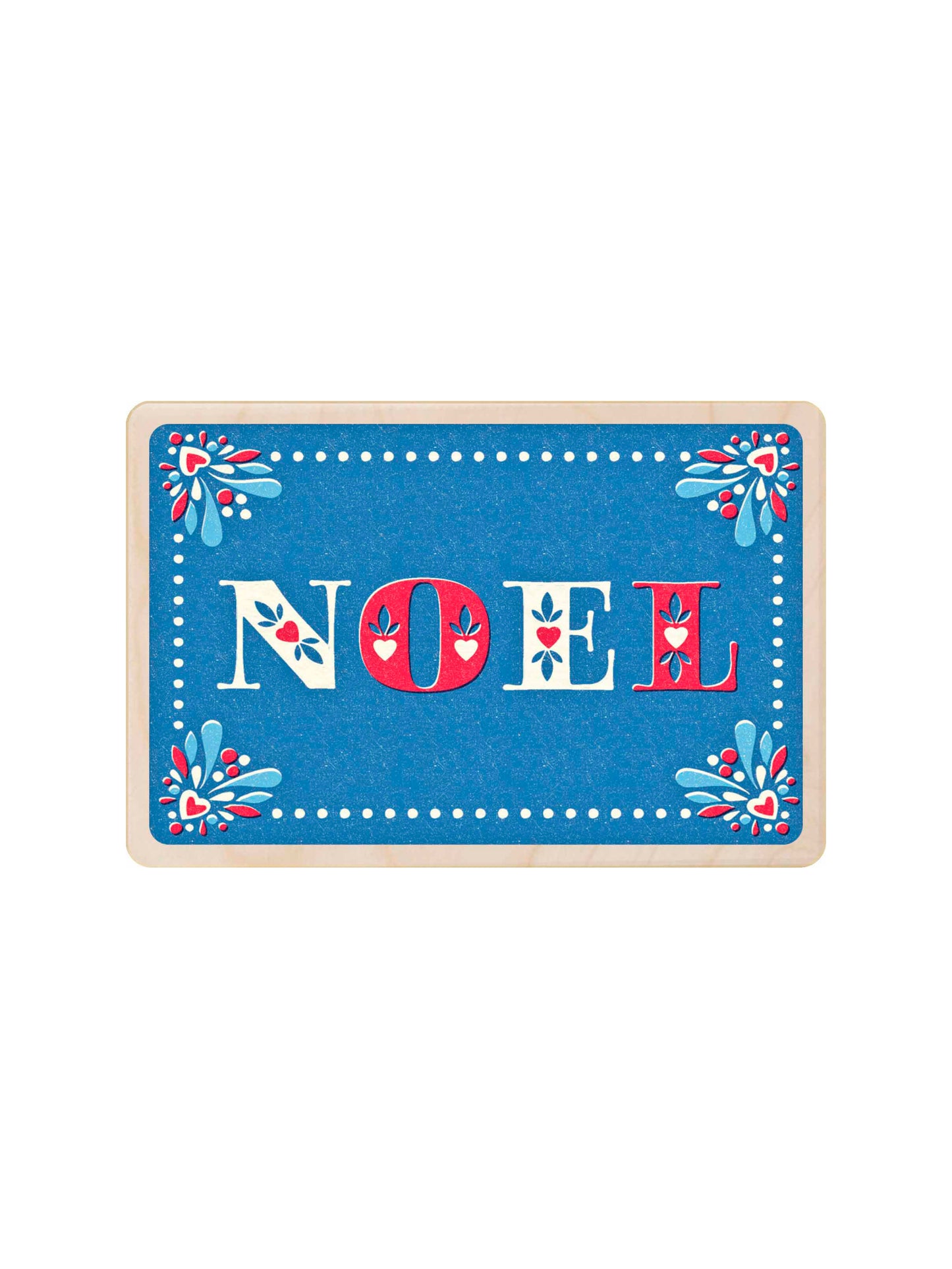 Noel Wooden Postcard Weston Table