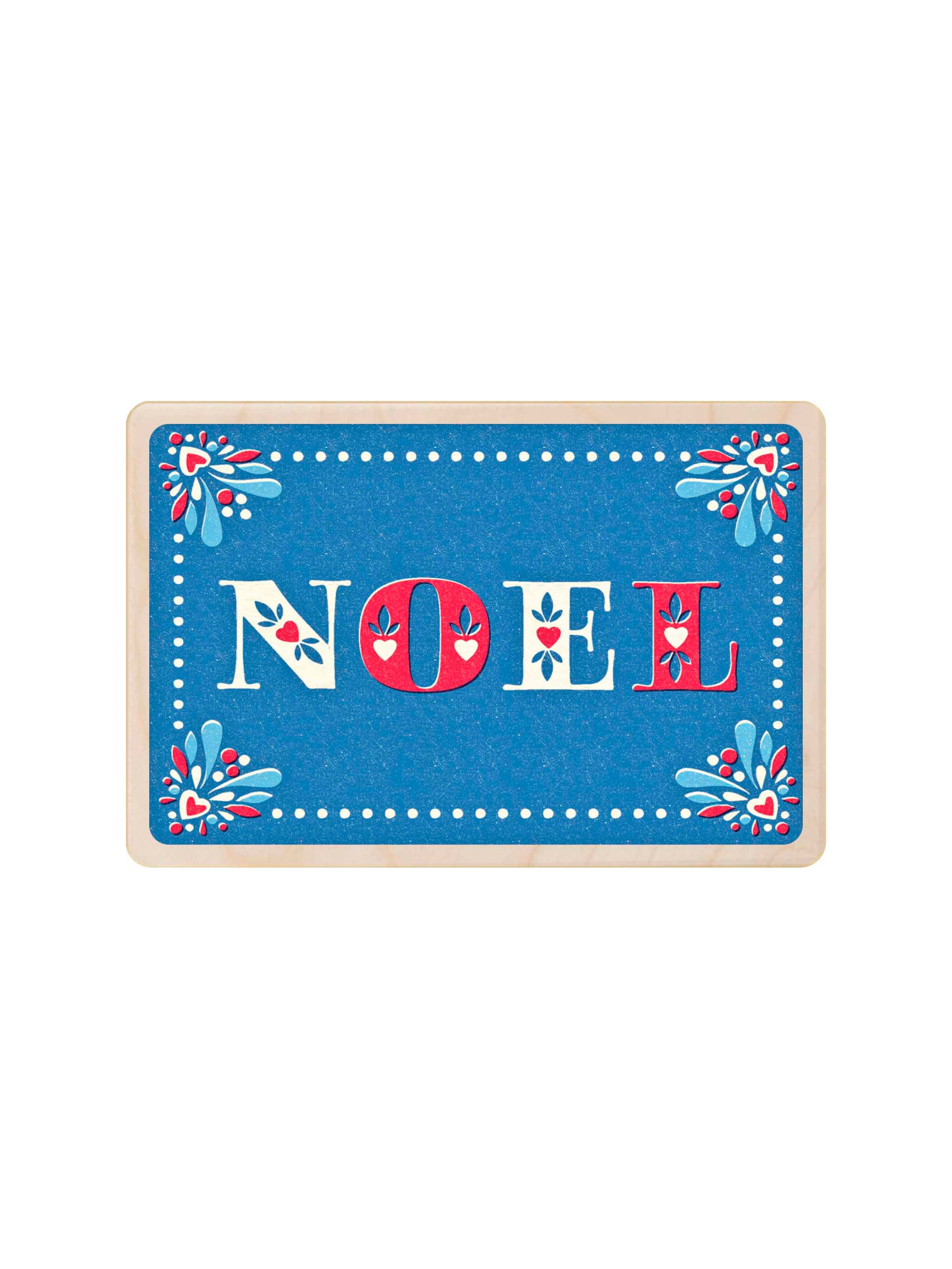 Noel Wooden Postcard Weston Table