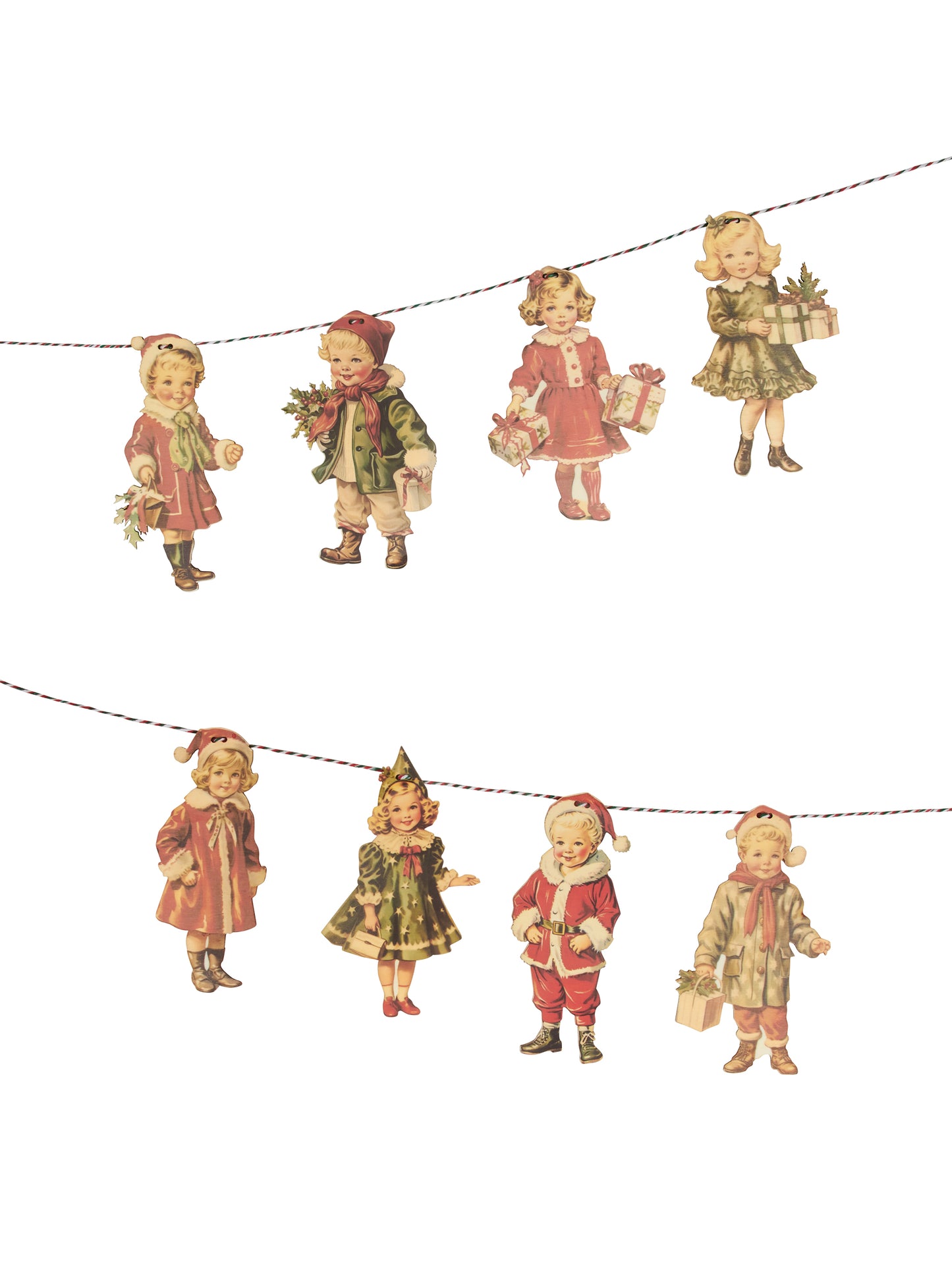 Nostalgic Christmas Children Garland Weston Table