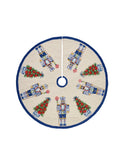 Nutcracker Chinoiserie Hook Tree Skirt Weston Table