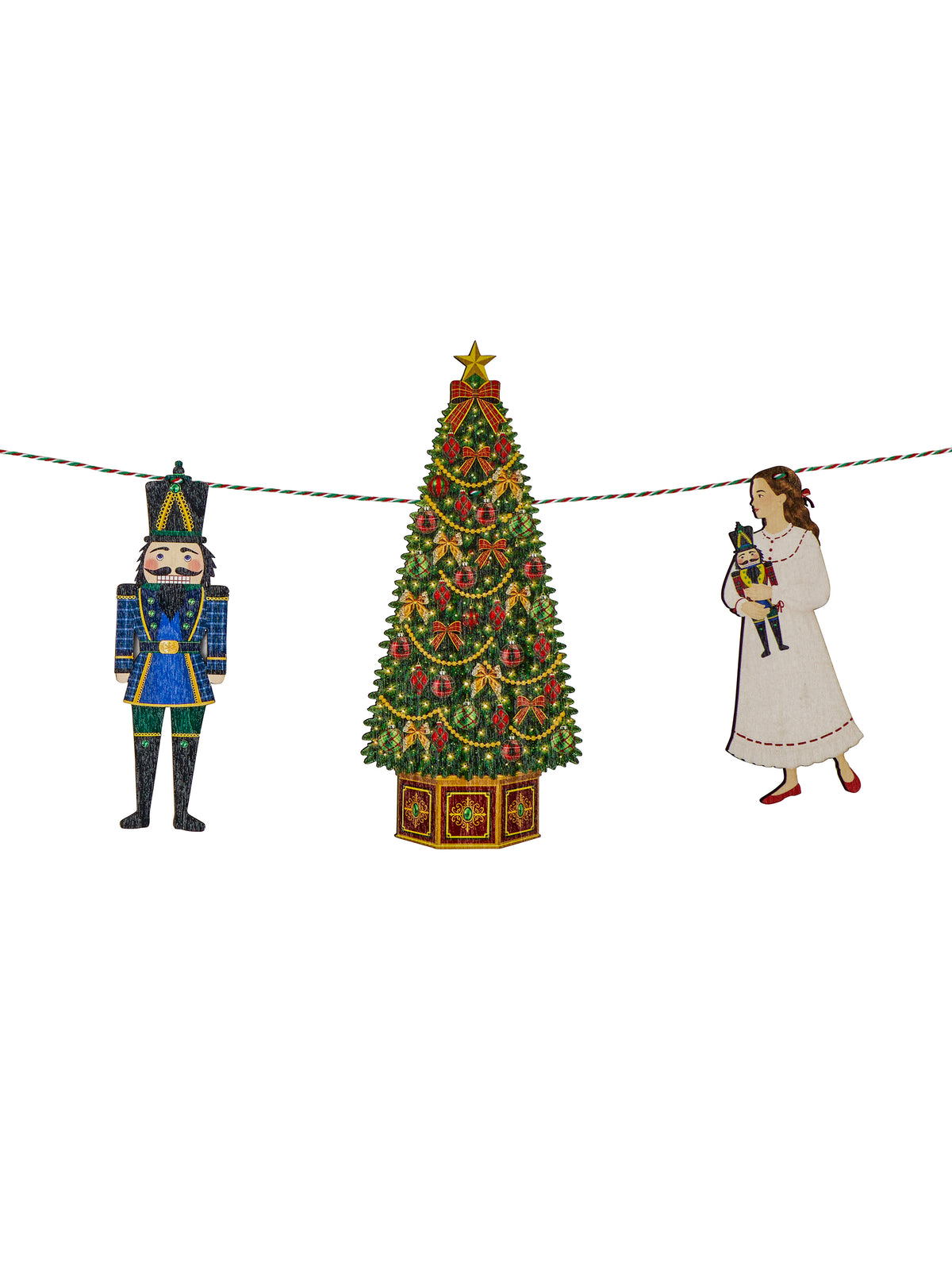 Nostalgic Nutcracker Garland Weston Table