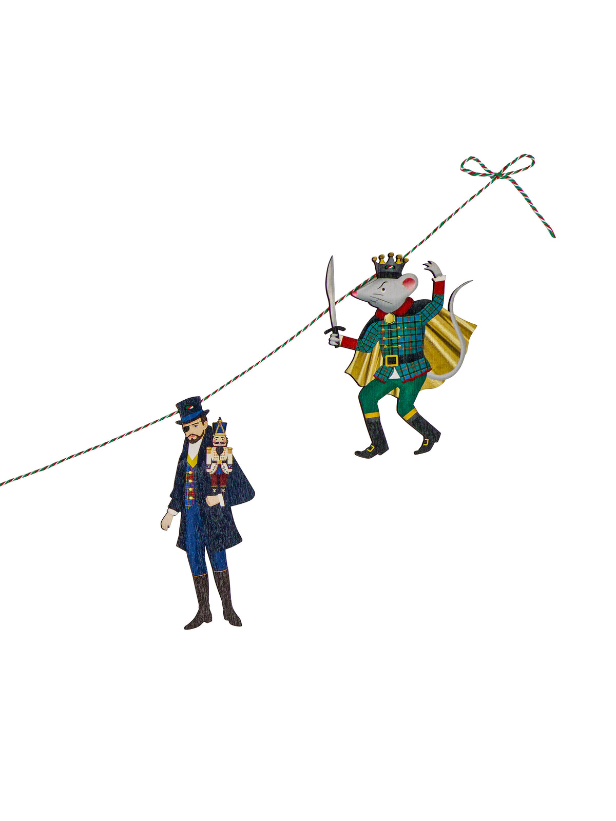 Nostalgic Nutcracker Garland Weston Table