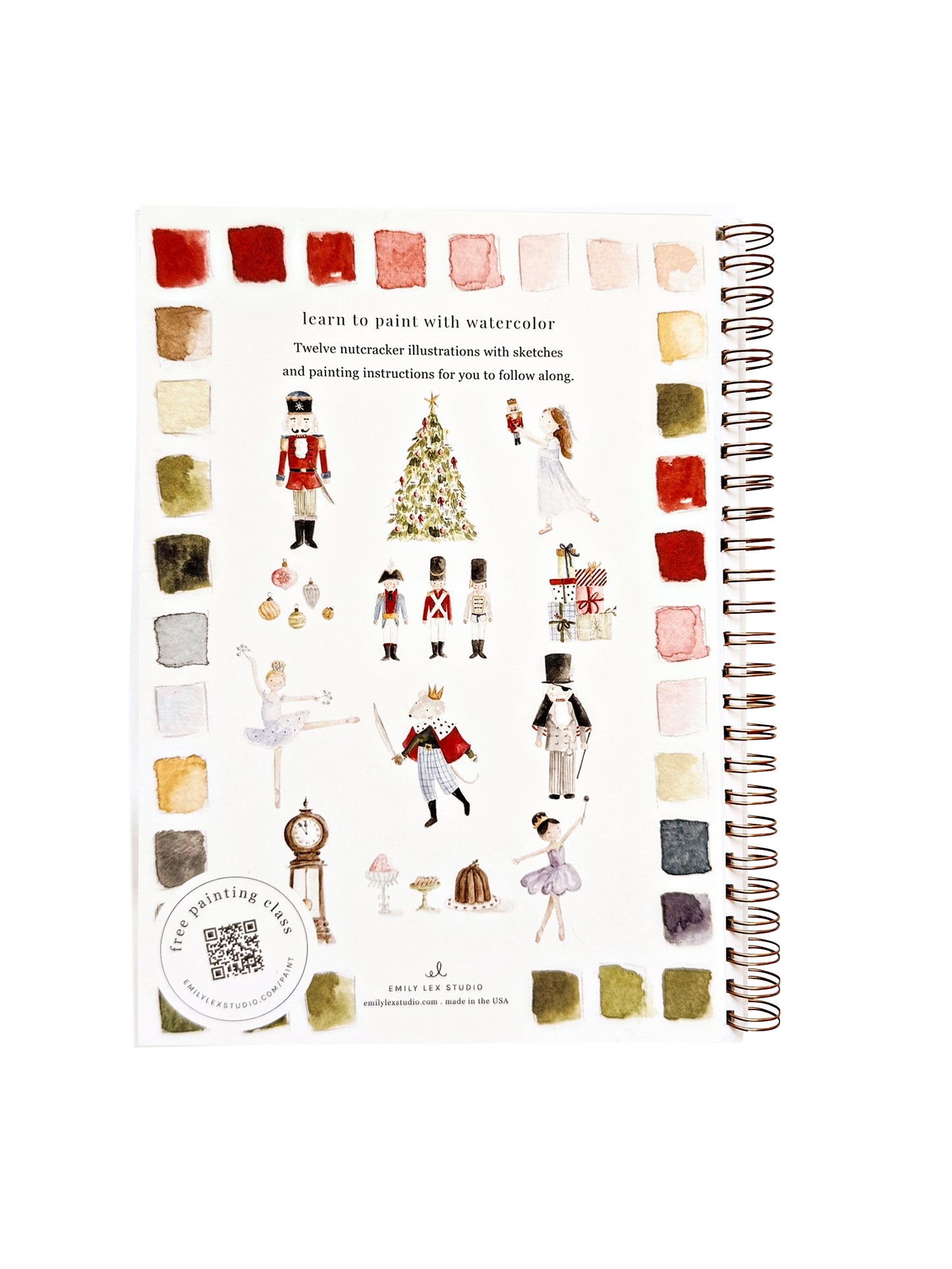 Nutcracker Watercolor Gift Set Weston Table