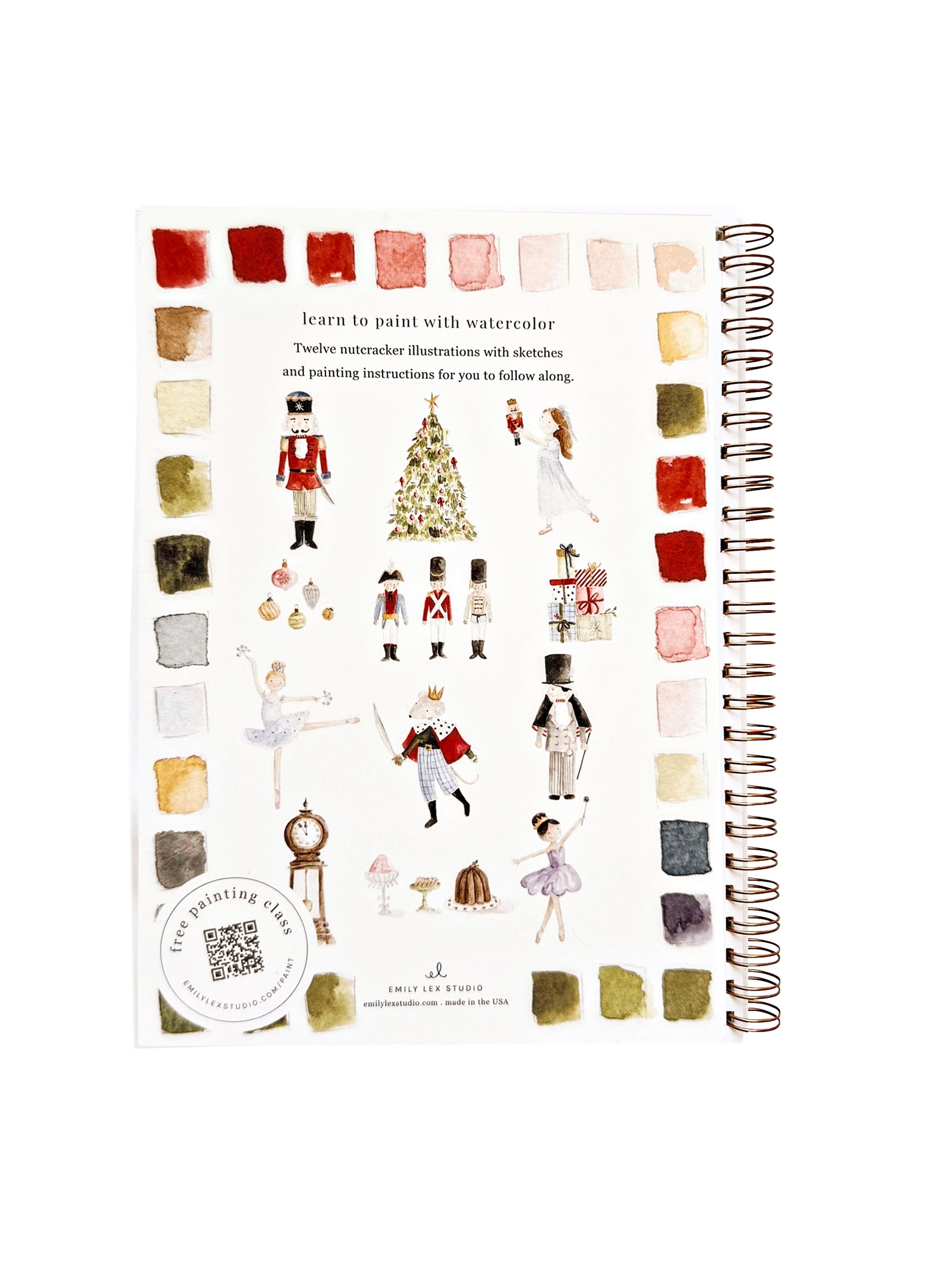 Nutcracker Watercolor Gift Set Weston Table