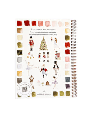  Nutcracker Watercolor Workbook Weston Table 