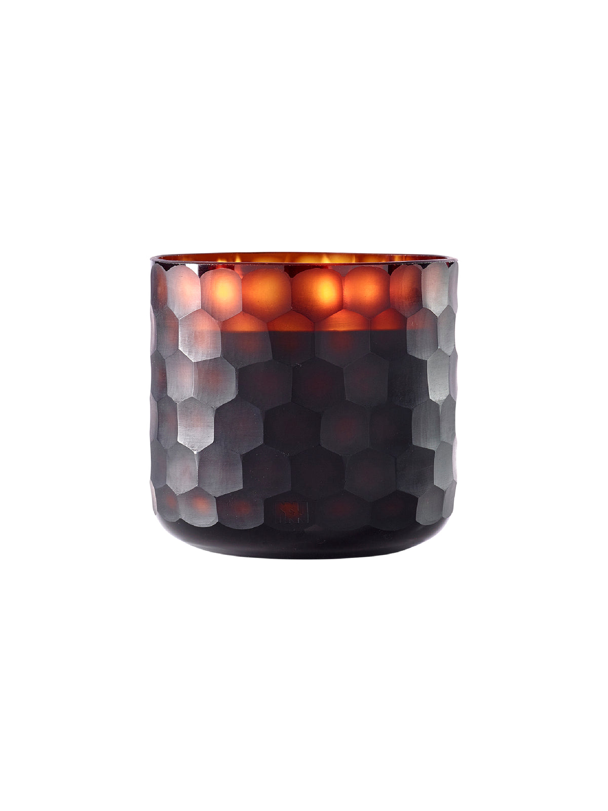 Onno Circle Amber Candle Zanzibar Weston Table