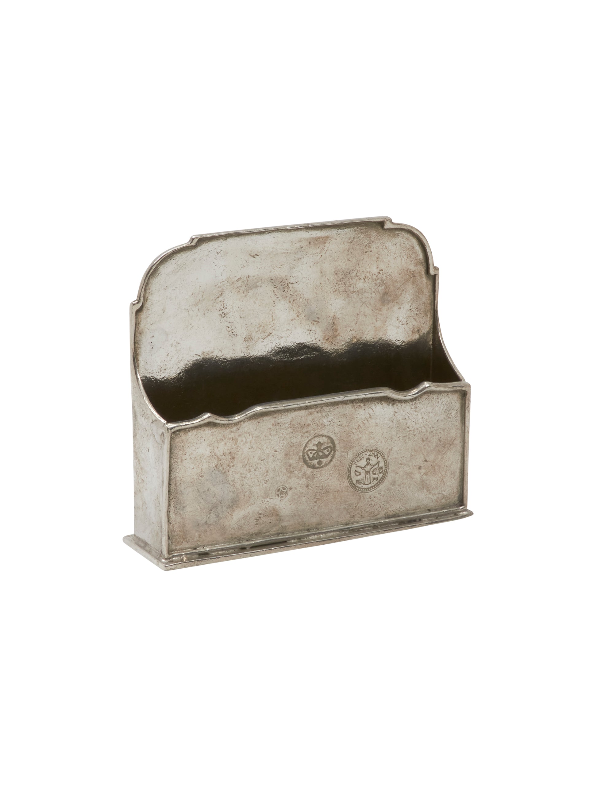 Old World Pewter Stamped Letter Stand Weston Table