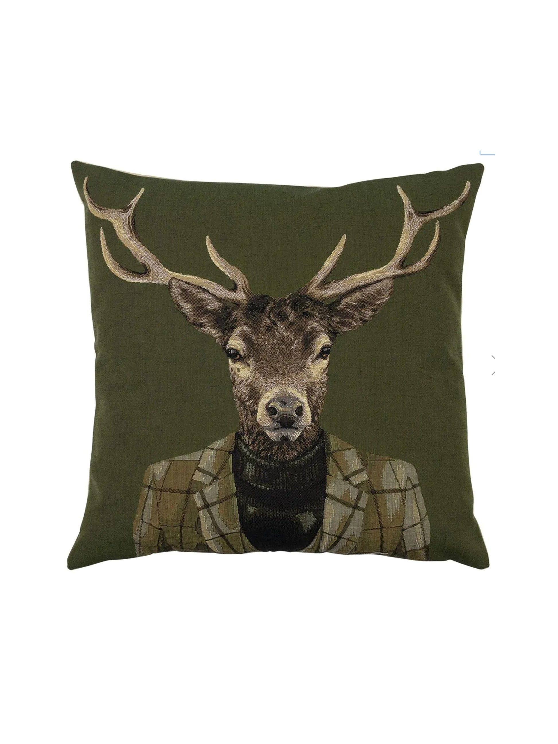 Stag Olive Dressed Down Pillow Weston Table