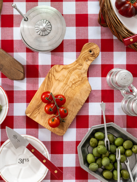Olive Wood Handled Board Weston Table