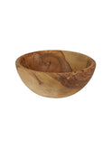 Olive Wood Medium Serving Bowl Four  Weston Table