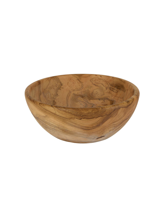 Olive Wood Medium Serving Bowl One Weston Table