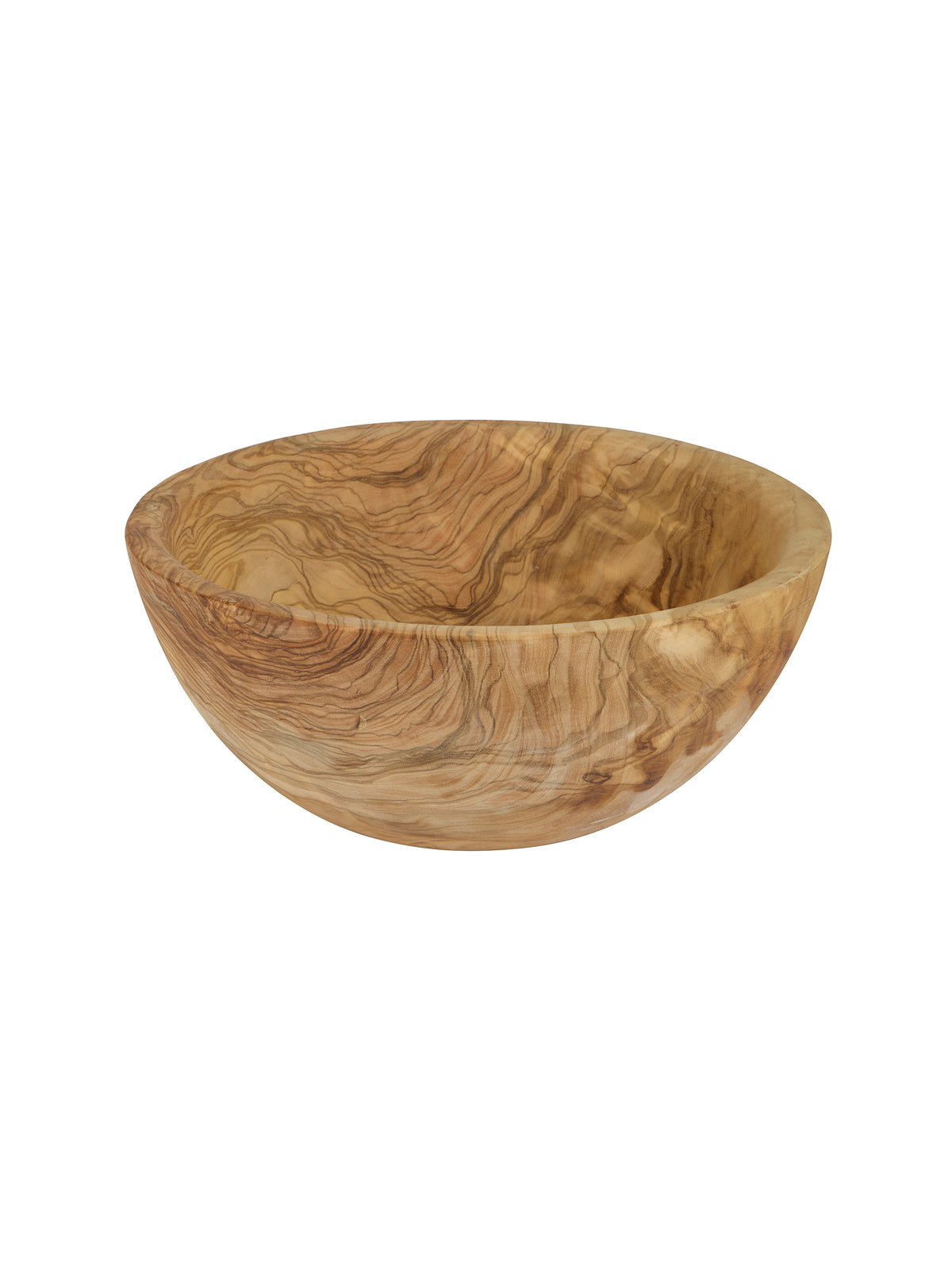 Olive Wood Medium Serving Bowl Three Weston Table