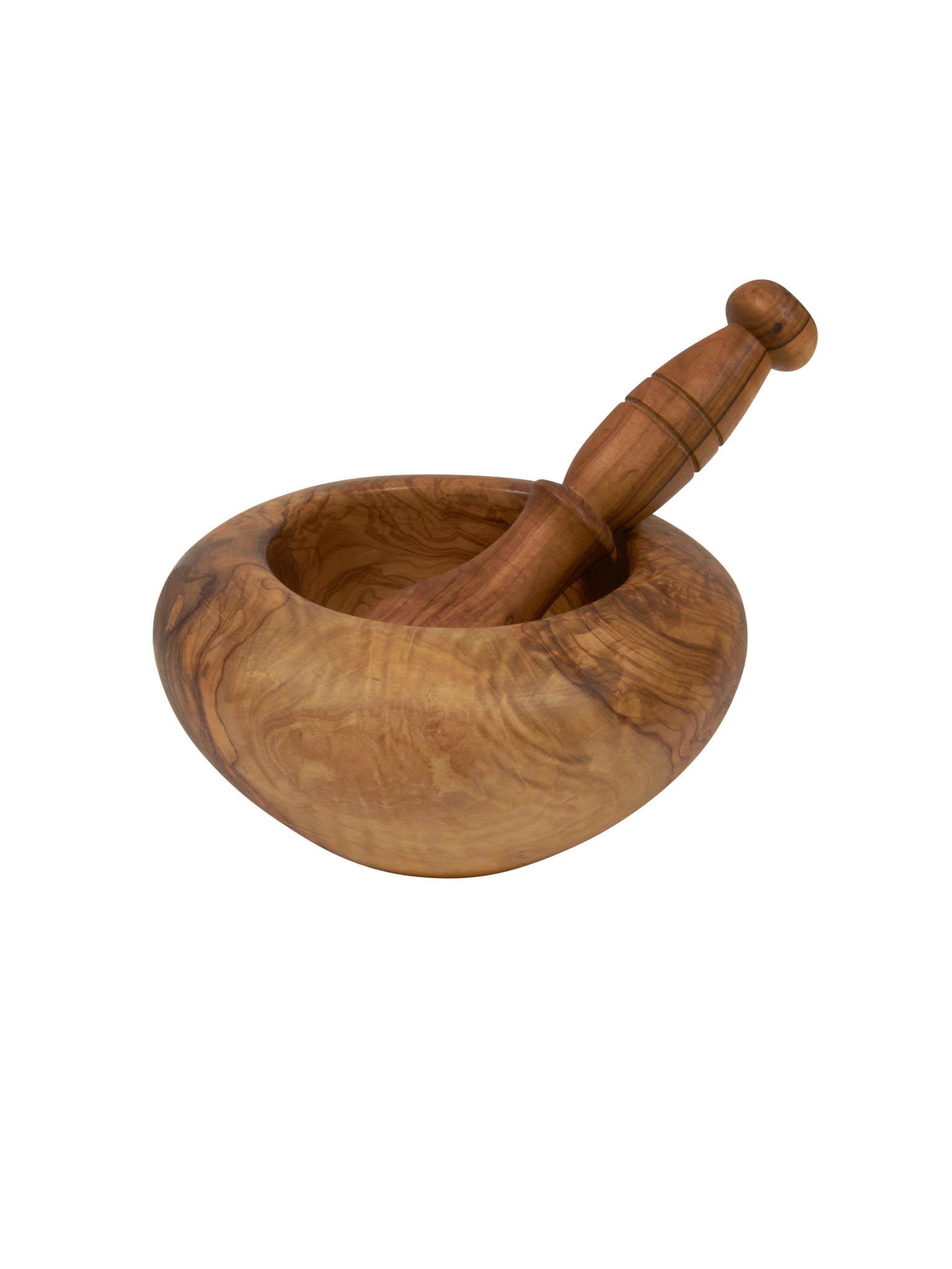 Olive Wood Mortar and Pestle Large Weston Table