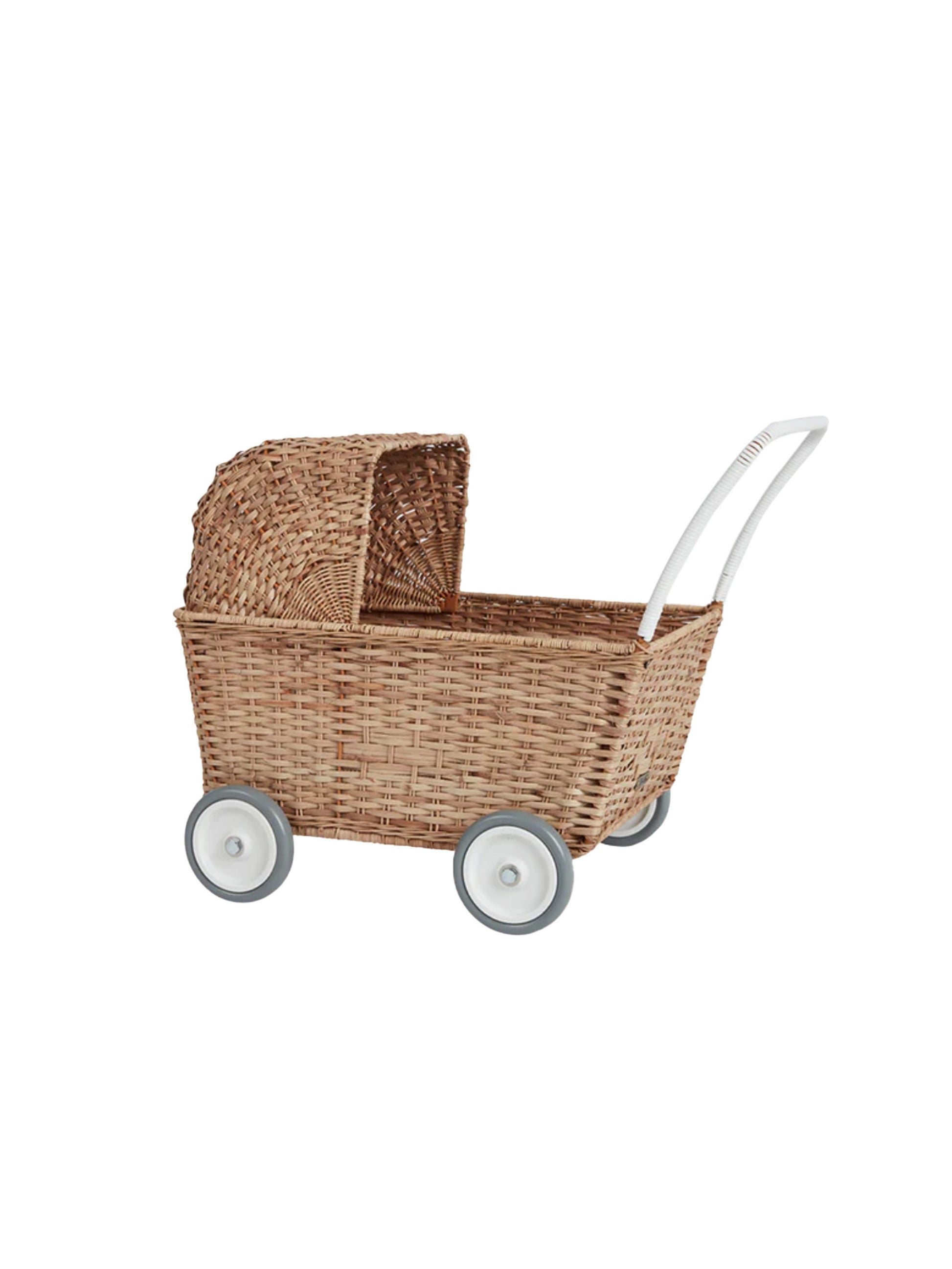 Olli Ella Natural Rattan Strolley Weston Table SP
