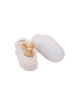  Organic Cotton Pink Bunny Slippers Weston Table 