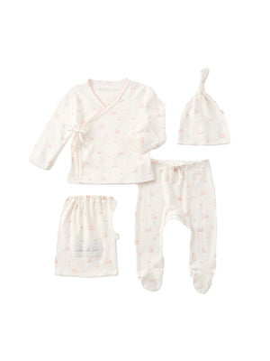  Organic Cotton Swan Layette Set 