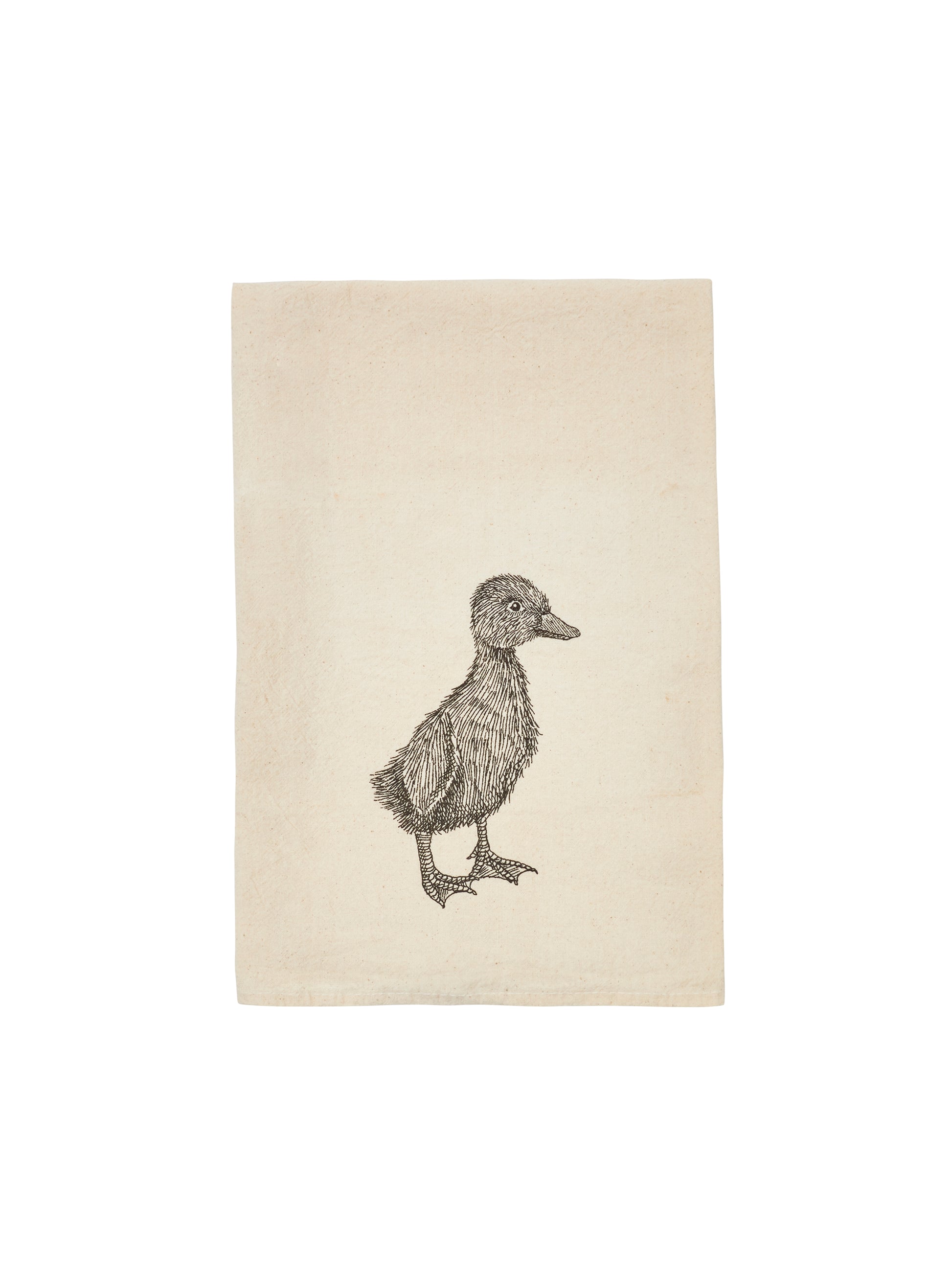 Originally Illustrated Animal Flour Sack Towels Duckling Weston Table