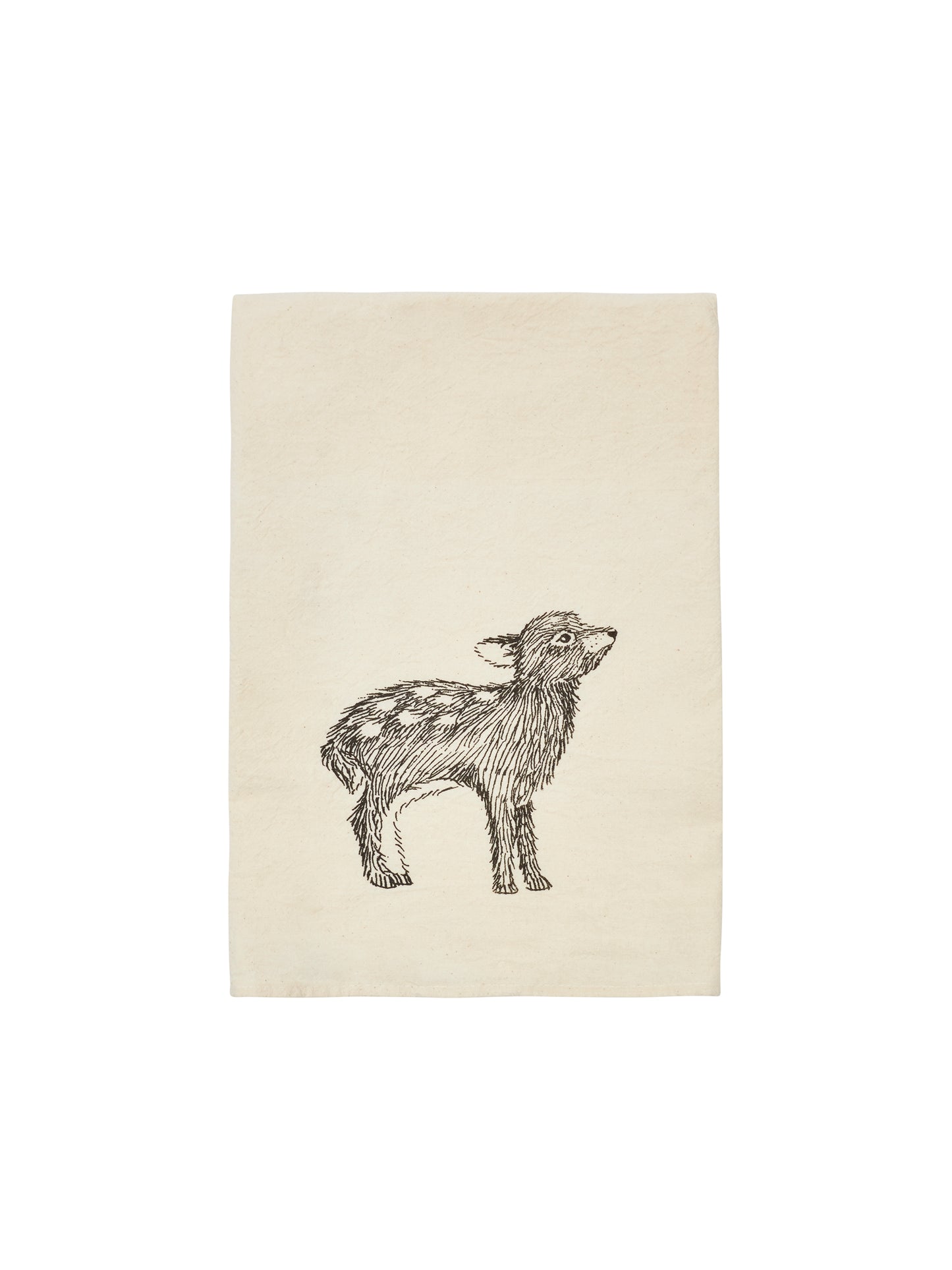 Originally Illustrated Animal Flour Sack Towels Fawn Weston Table