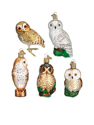  Owl Ornaments Weston Table 