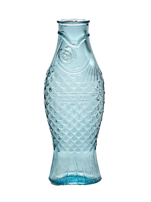  Paola Navone Blue Fish Glass Water Bottle Weston Table 