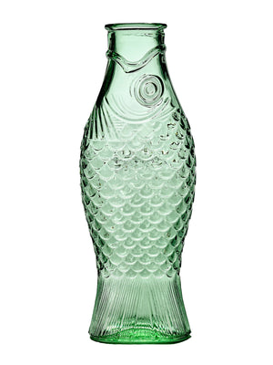  Paola Navone Green Fish Glass Water Bottle Weston Table 