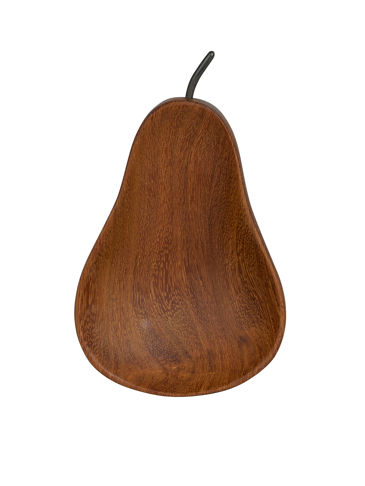 Pear Wood Dish Dark Weston Table