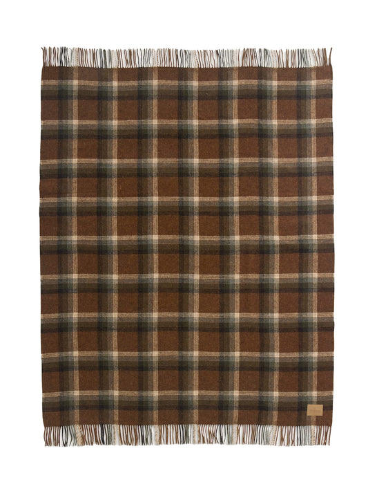 Pendleton Redwood Motor Robe with Leather Carrier Weston Table