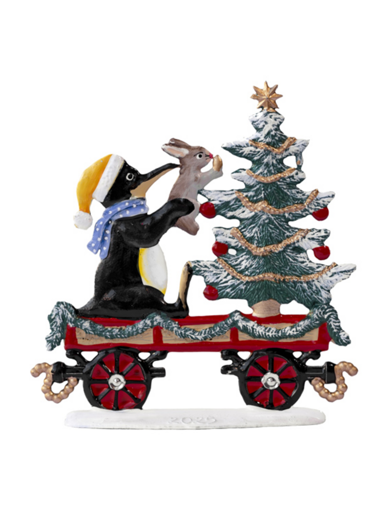 Wilhelm Schweizer Pewter Christmas Train