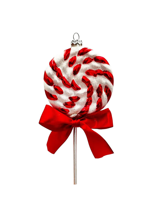 Peppermint Lollipop Ornament Weston Table SP
