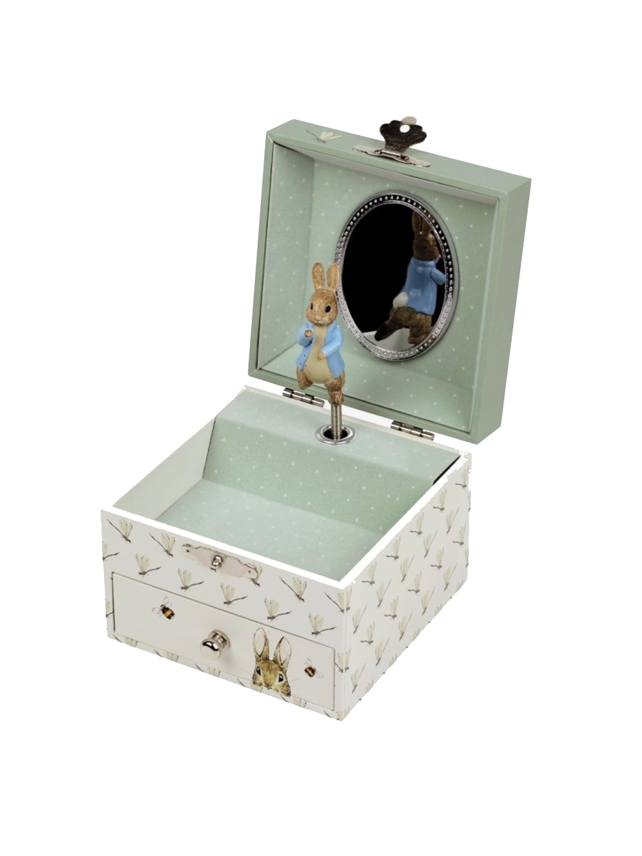 On sale Peter Rabbit Jewelry Music Box