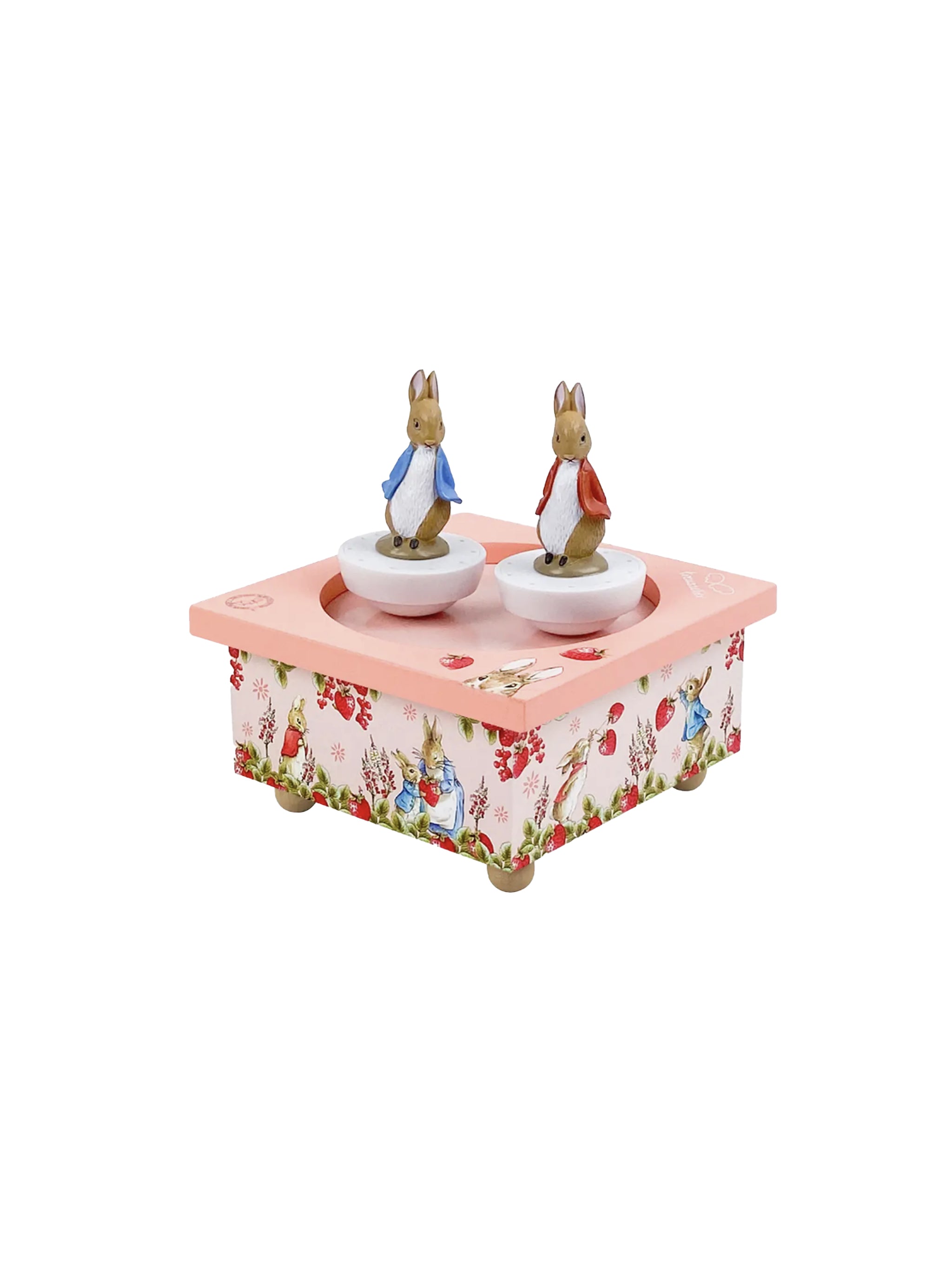 Shop the Peter Rabbit Strawberries Dancing Music Box at Weston Table