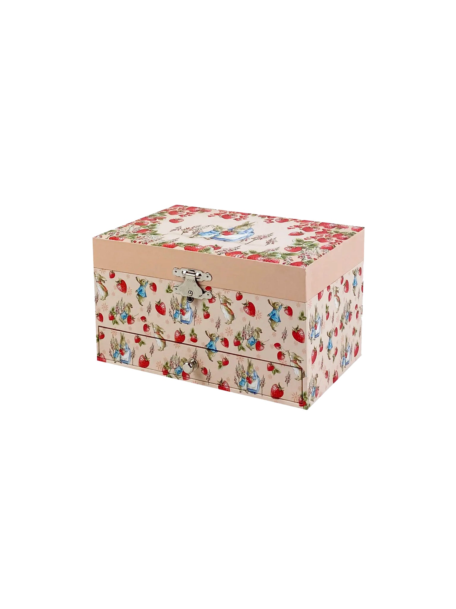 Peter Rabbit Strawberries Musical Jewelry Box Weston Table