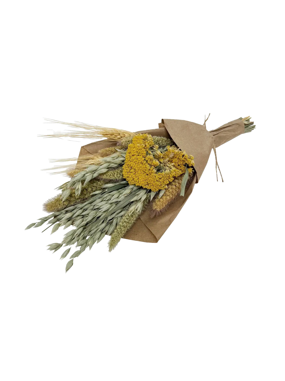 Petite Harvest Bouquet Yarrow & Grains Weston Table