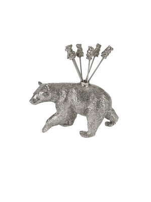  Pewter Black Bear Cheese Picks Weston Table 