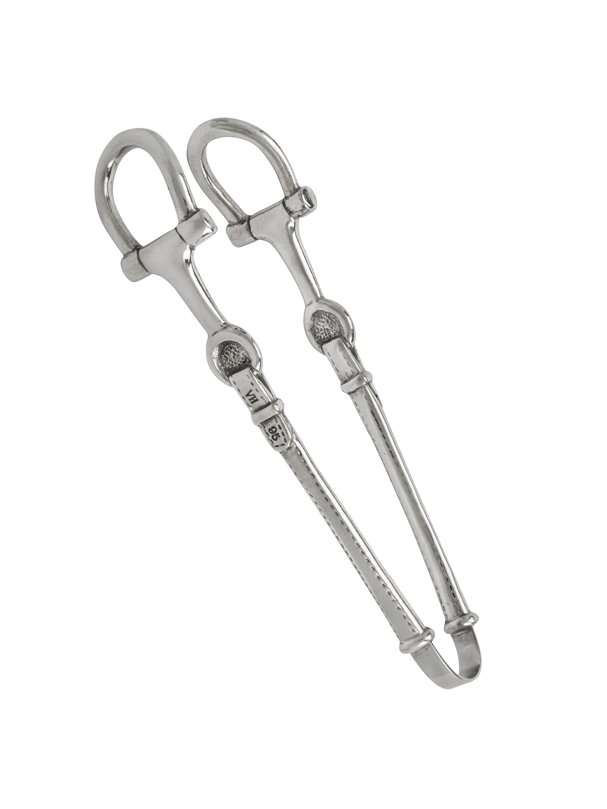 Pewter Equestrian Stirrup Tongs Weston Table