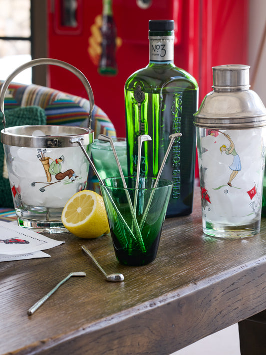 Pewter Golf Club Cocktail Stirrers Weston Table