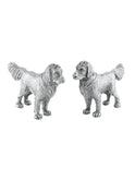Pewter Retrievers Salt and Pepper Weston Table