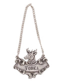Pewter Spirits Decanter Tag Vodka Weston Table