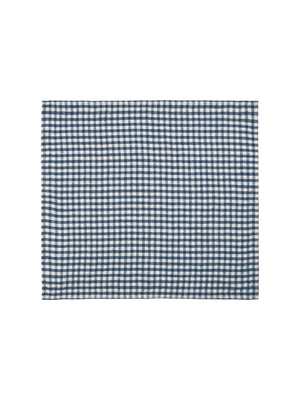  Picnic Navy Gingham Linen Collection Weston Table 