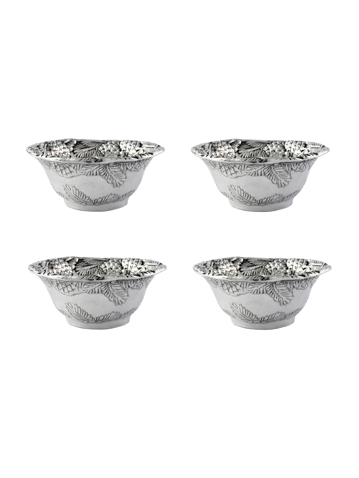 Pine Cone Condiment Bowls Set of Four Weston Table