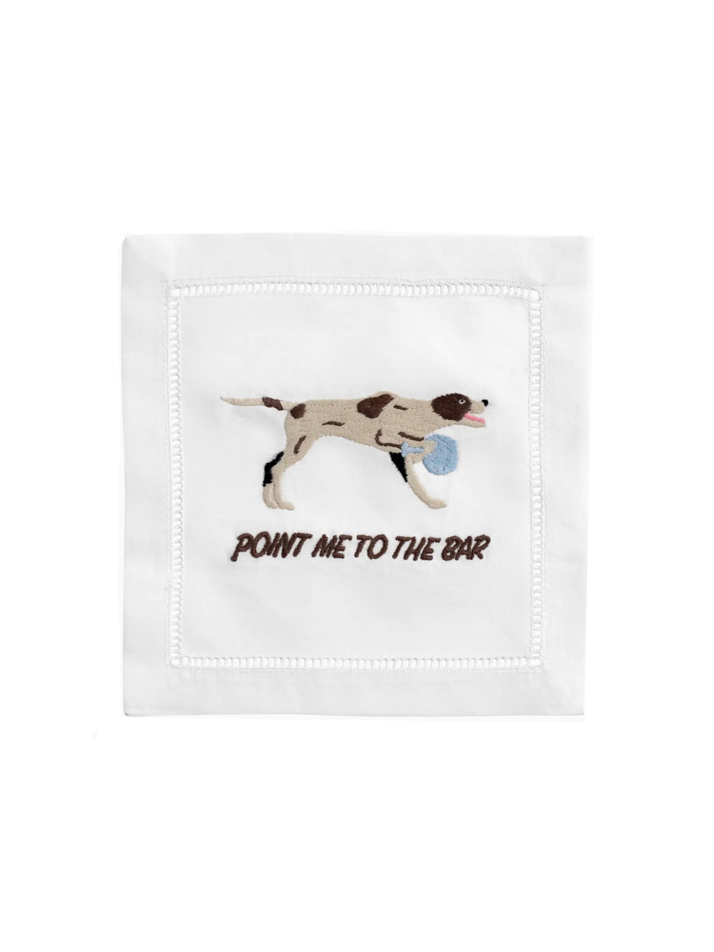 Point Me To the Bar Cocktail Napkin Set Weston Table