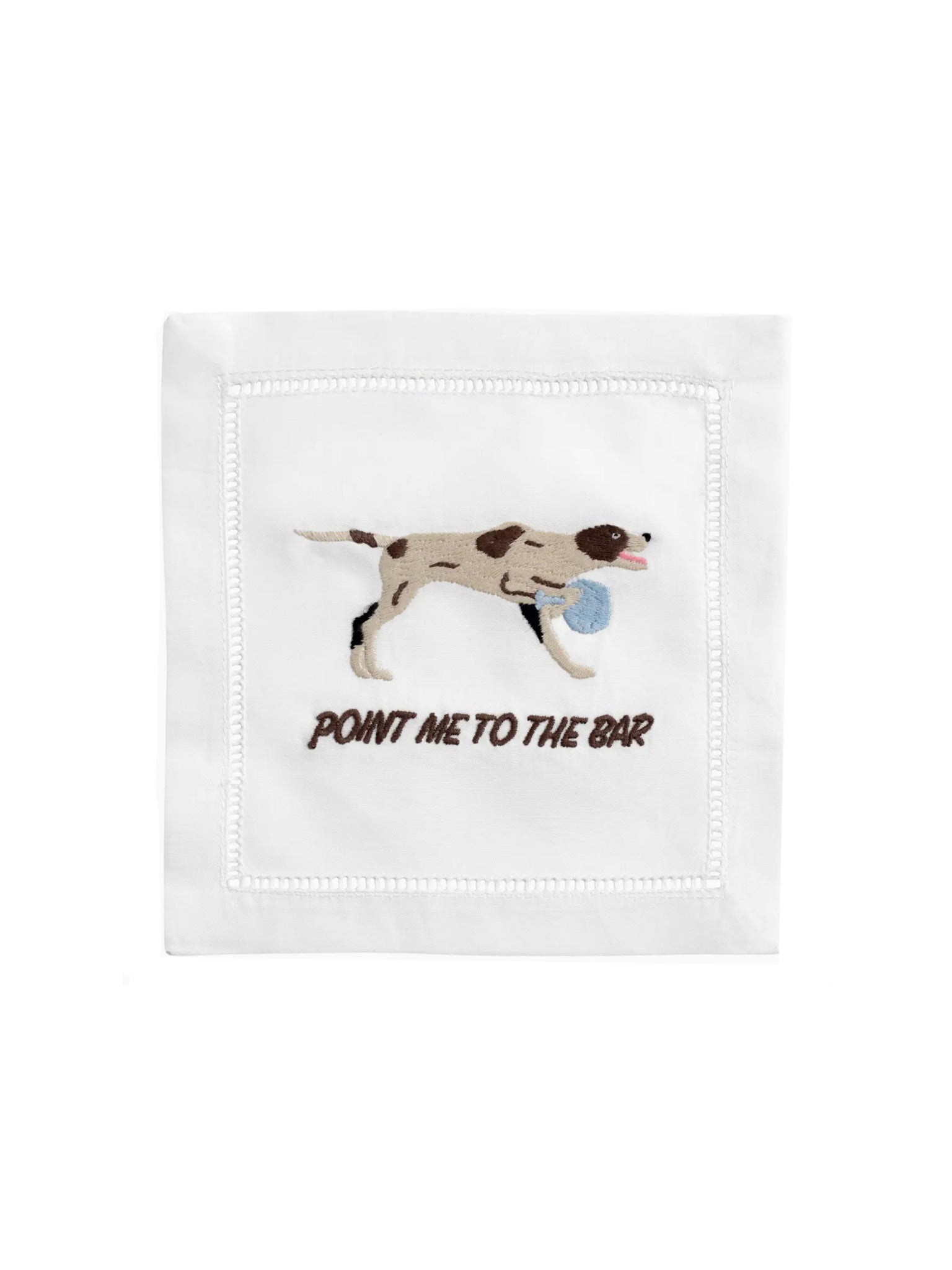 Point Me To the Bar Cocktail Napkin Set Weston Table