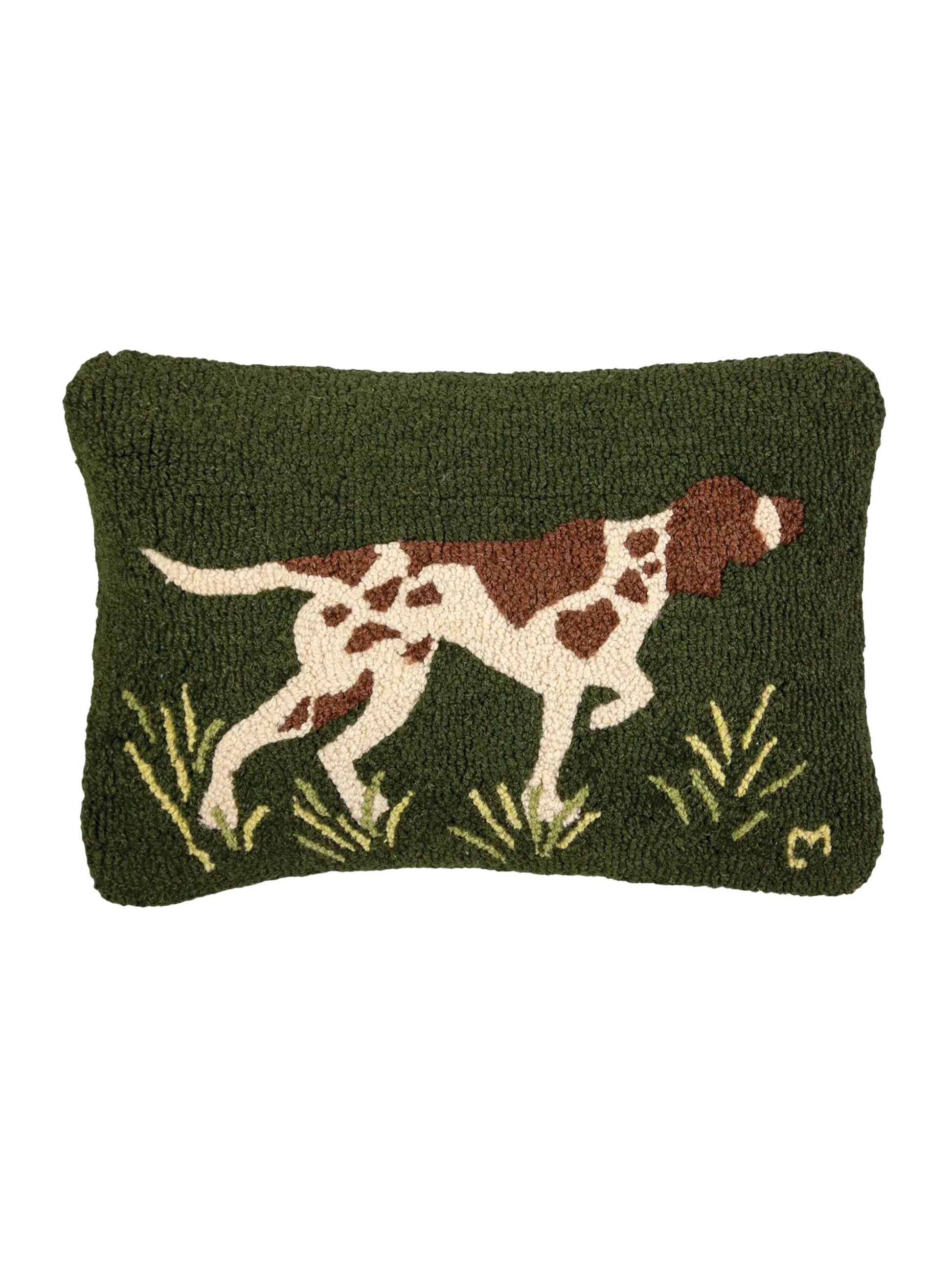Pointer Hooked Wool Pillow Weston Table